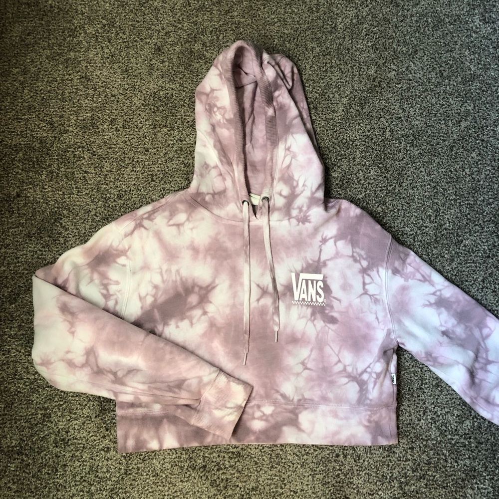 Vans Tie Dye Cropped Hoodie